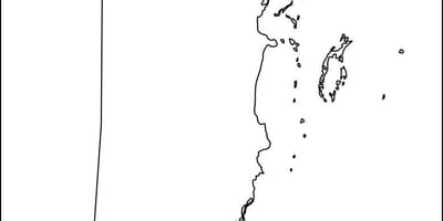 Mapa Belize obwód