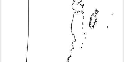 Mapa pusta Belize